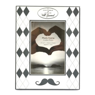 Ramka 10x15cm drewniana biała